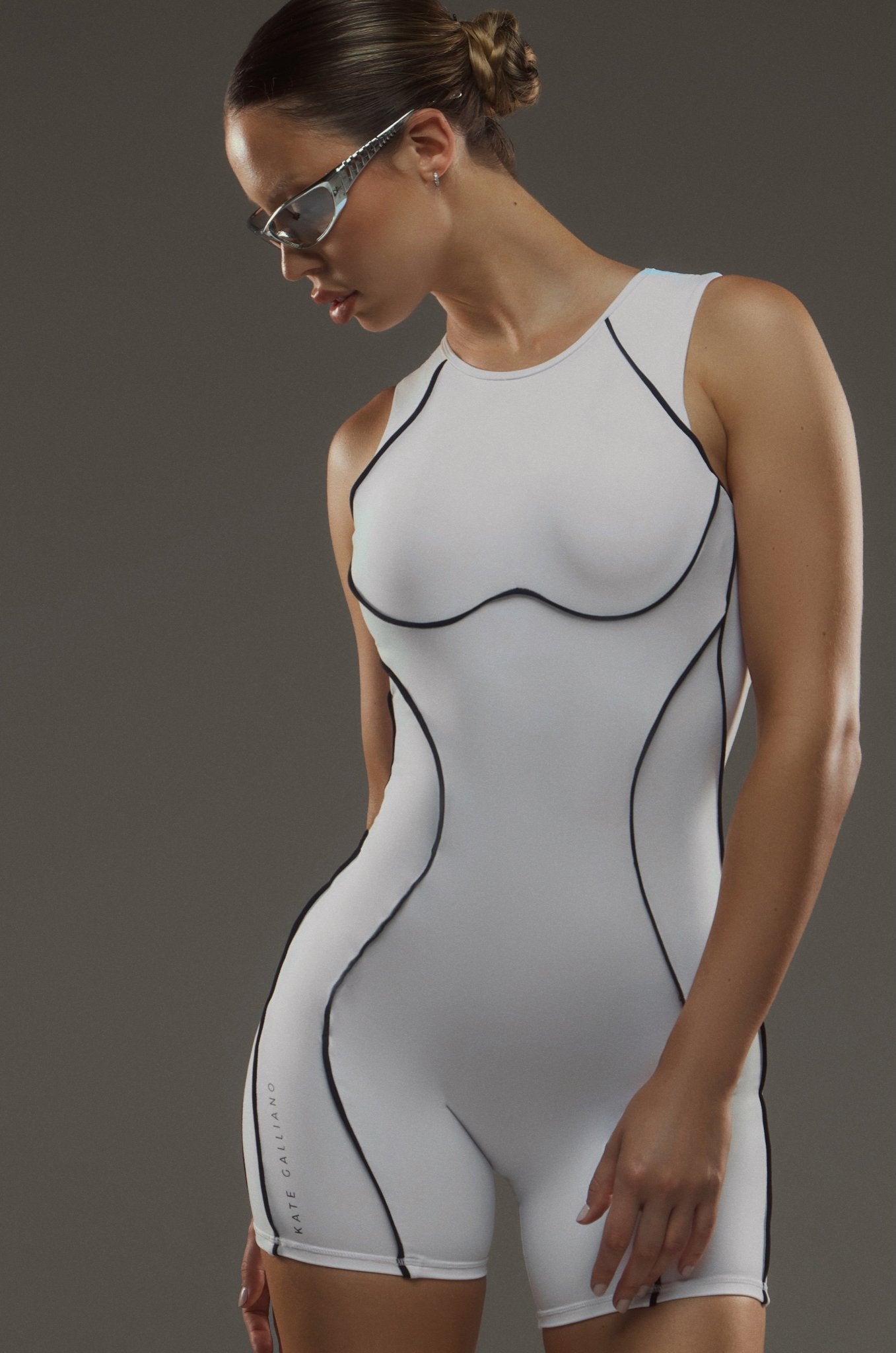 Kate Galliano Romper M/L Neo Form Sculpt Romper - White