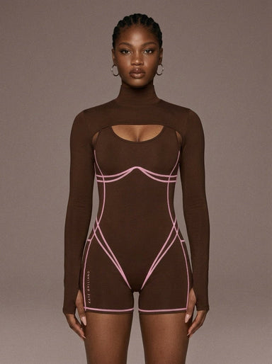 KATE GALLIANO Romper XS/S DefineX Romper - Cacao