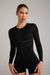 Kate Galliano S/M Long Sleeve Backless Romper - Black