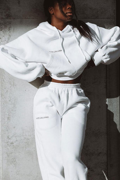 Kate Galliano Small LUXE Hoodie - White