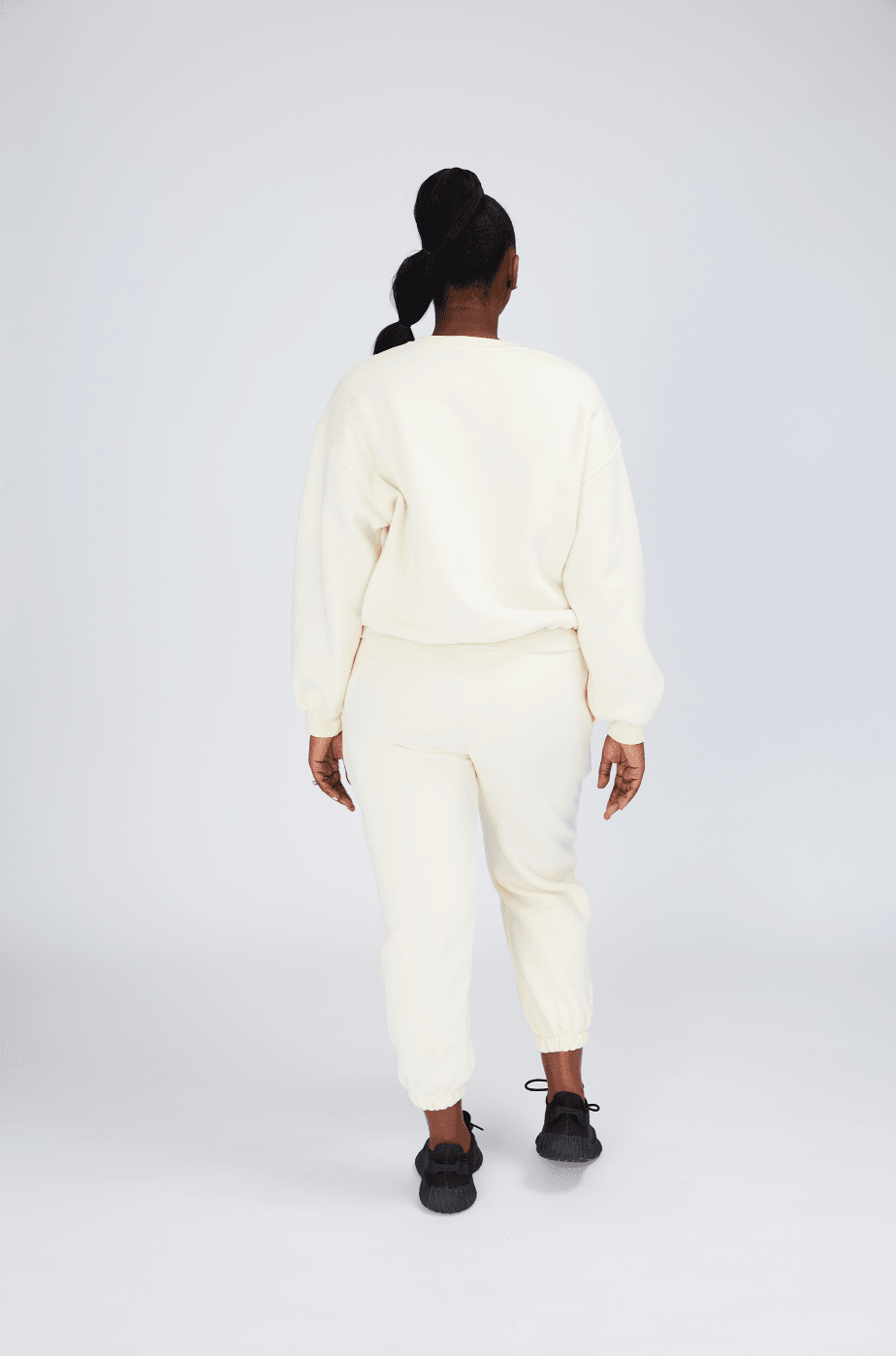 Kate Galliano Track Pants Cotton Tracksuit Pants - Cream