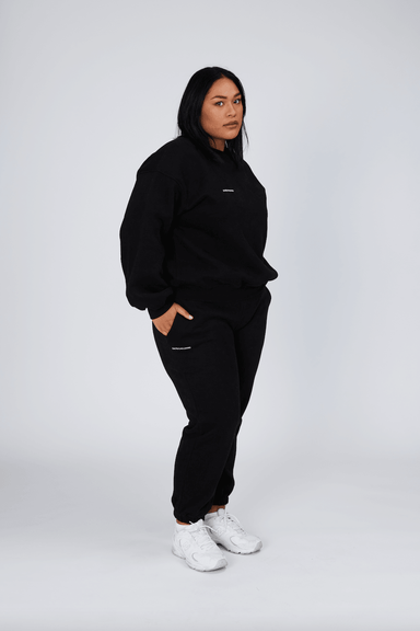 Kate Galliano Track Pants X-Large Cotton Tracksuit Pants - Black