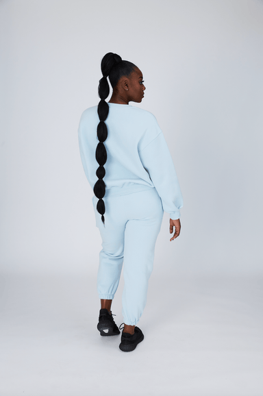 LUXE 23 Tracksuit Pants - Baby Blue | Be Activewear