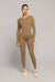 Kate Galliano Unitards XS/S Long Sleeve Jumpsuit - Caramel