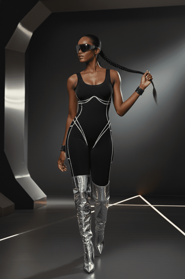 Kate Galliano XS/S DefineX Jumpsuit - Black