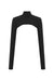 Kate Galliano XS/S High Neck Shrug - Black