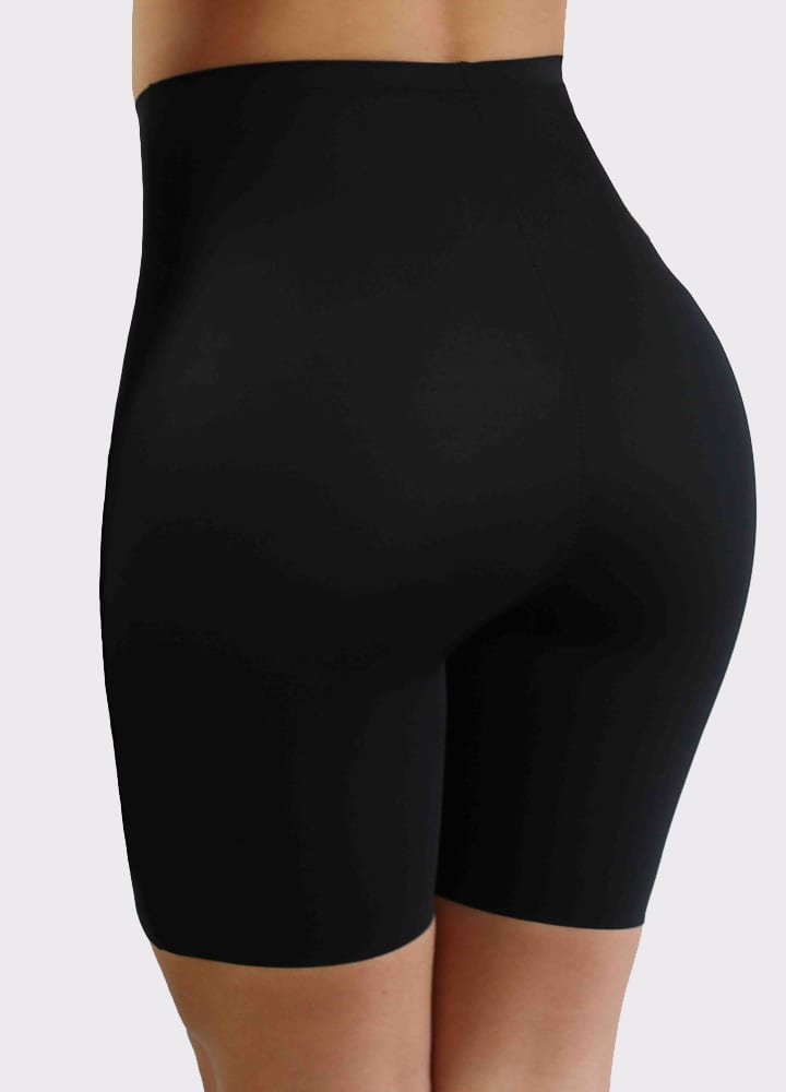 LaSculpté Shapewear Microfiber Seamless Mid Thigh Shorts