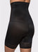 LaSculpté Shapewear Sheer Shaping High Waisted Shorts - Black