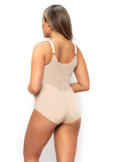 LaSculpte Shapewear Wirefree Mesh Shapewear Bodysuit