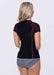 LaSculpte Swimwear Rash Vest Red Lace Trim