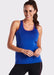 LaSculpté Tank Tops 10 / Blue Contrast Detail Women's Tank Top
