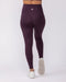 Maternity Everyday Pocket Leggings Midnight Plum - Muscle Nation maternity leggings, view 6