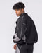 Command Windbreaker Zip Through Black - Muscle Nation men's jacket, view 4