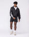 Command Windbreaker Shorts Black - Muscle Nation men's gym shorts, view 7