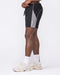 Command Windbreaker Shorts Black - Muscle Nation men's gym shorts, view 2