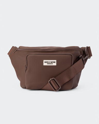 Muscle Nation Bags Default Cross Body Bag - Fudge