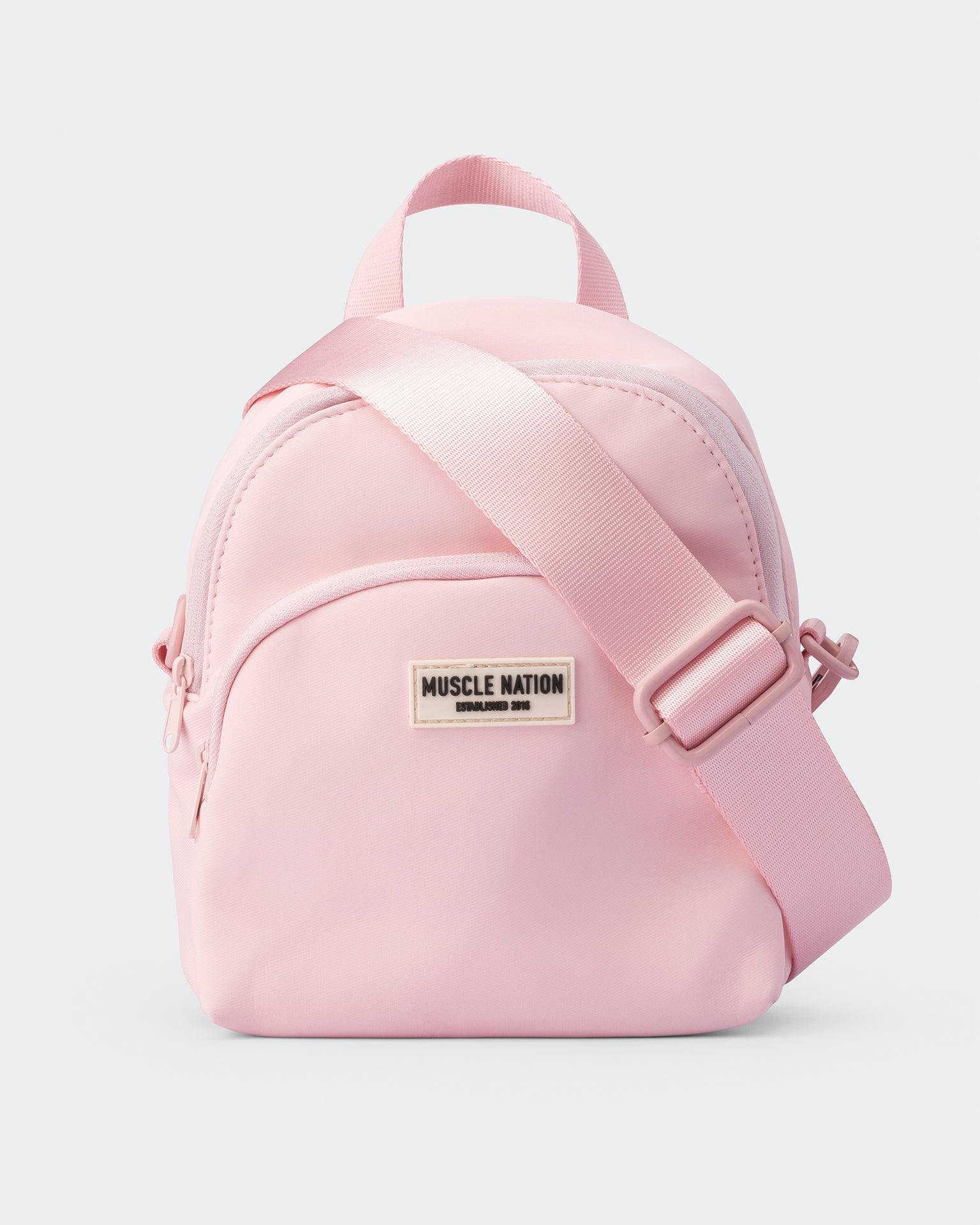 Muscle Nation Bags Default Mini Side Bag - Pale Pink