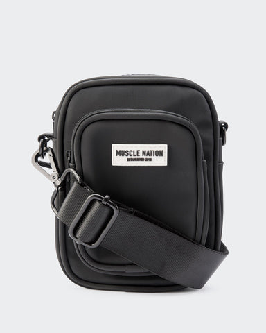 Muscle Nation Bags Default MN Mini Cross Body Bag - Black