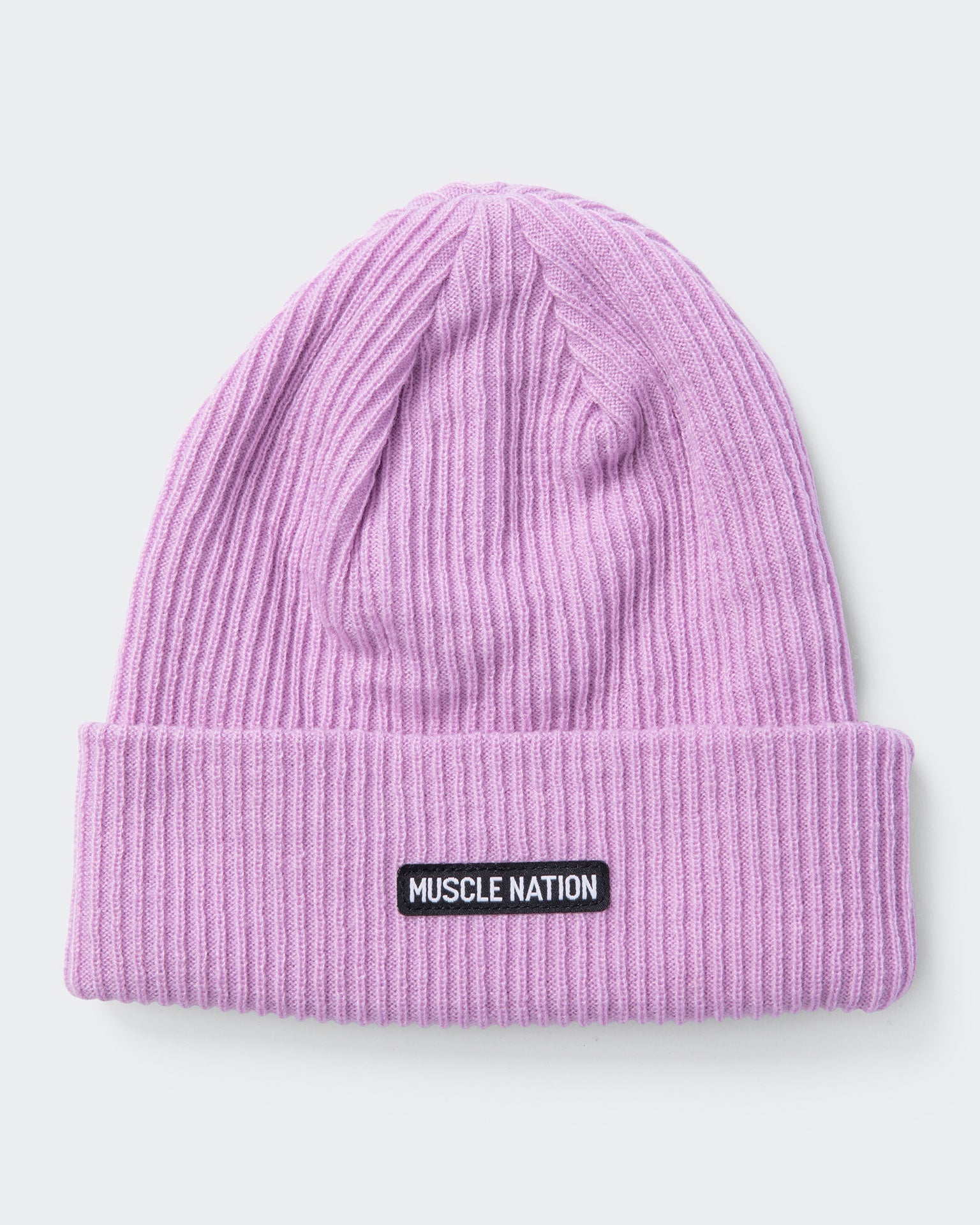 Muscle Nation Beanies Default Basic Beanie - Lilac