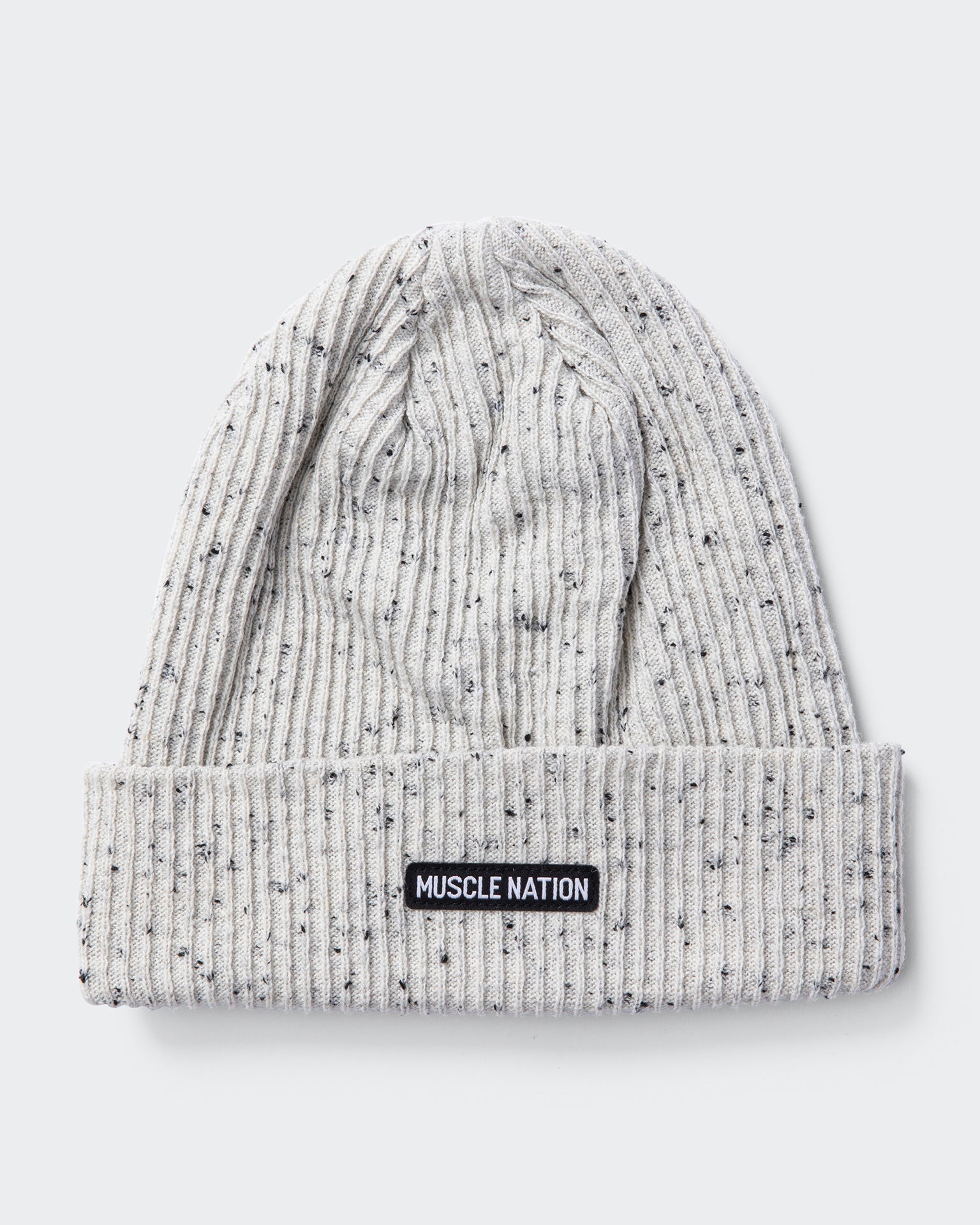 Muscle Nation Beanies Grey Marl Basic Beanie
