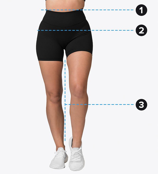 Muscle Nation Bike Shorts Aura Peachy Invisible Scrunch Bike Shorts - Blossom Spot