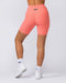 Muscle Nation Bike Shorts Copy of Zero Rise Rib Bike Shorts - Fondant Pink