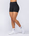 Muscle Nation Bike Shorts Instinct Scrunch Midway Shorts - Black