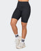Muscle Nation Bike Shorts Ultra Signature Referee Length Shorts - Black