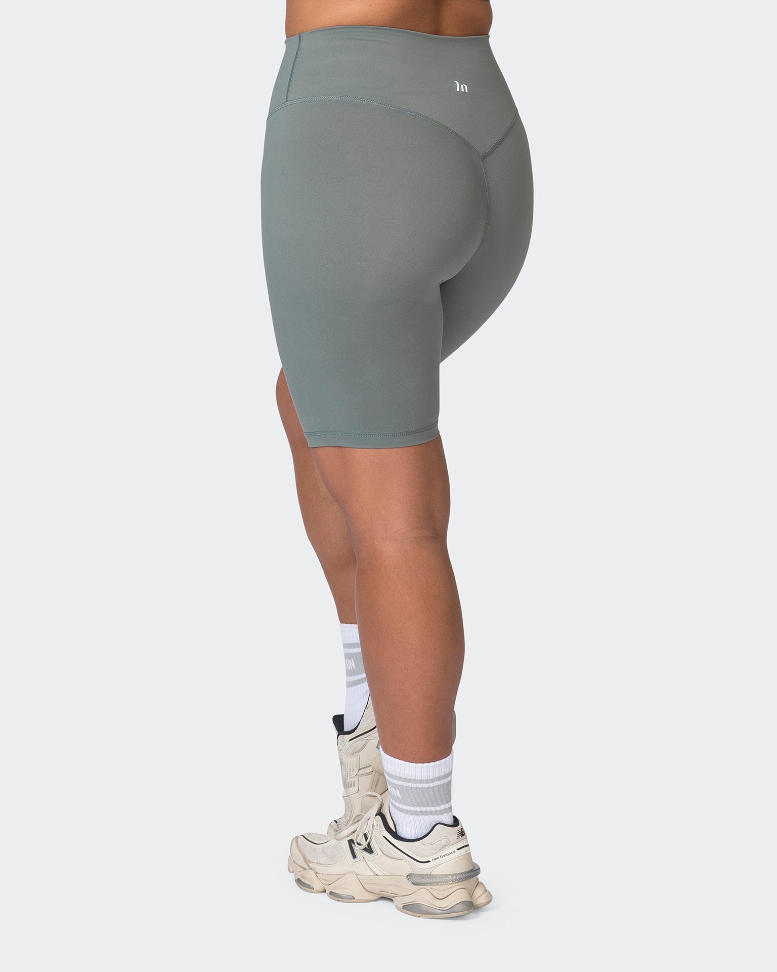 Muscle Nation Bike Shorts Ultra Signature Referee Length Shorts - Botanica