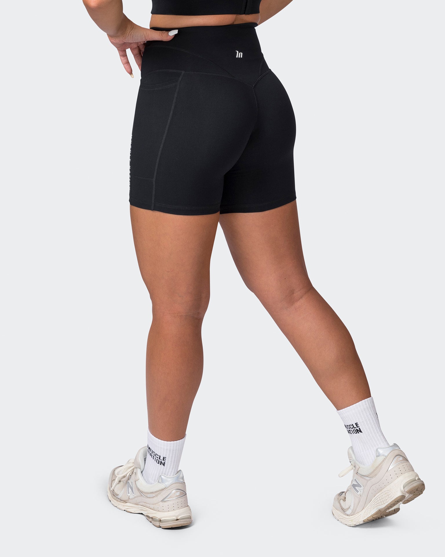 Muscle Nation Bike Shorts Copy of Liberty Zero Rise Bike Shorts - Papaya