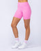 Muscle Nation Bike Shorts Zero Rise Everyday Bike Shorts - Hollywood Pink