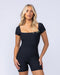 Muscle Nation Bottoms Admire One Piece - Black