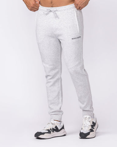 Muscle Nation Bottoms Essential Tech Pants - Grey Marl