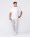 Muscle Nation Bottoms Essential Trackies - Grey Marl