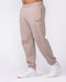 Muscle Nation Bottoms Essential Trackies - Sandstorm