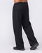 Muscle Nation Bottoms Essential Wide Leg Trackies - Black