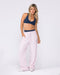 Muscle Nation Bottoms Loopback Straight Leg Trackies - Babydoll