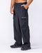 Muscle Nation Bottoms Utility Cargo Pants - Black