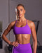 Muscle Nation Bralettes Afterglow Bralette - Viola