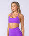 Muscle Nation Bralettes Afterglow Bralette - Viola