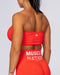 Muscle Nation Bralettes Bandeau - Infrared