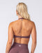 Muscle Nation Bralettes Bare Seamless Halter Bralette - Rocky Road Marl