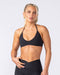 Muscle Nation Bralettes Base Halter Bralette - Black