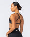 Muscle Nation Bralettes Breeze Rib Bralette - Black