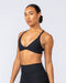 Muscle Nation Bralettes Breeze Rib Bralette - Black