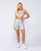 Muscle Nation Bralettes Breeze Rib Bralette - Grey Marl