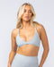 Muscle Nation Bralettes Breeze Rib Bralette - Grey Marl