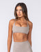Muscle Nation Bralettes Crush Bralette - Brown Marl