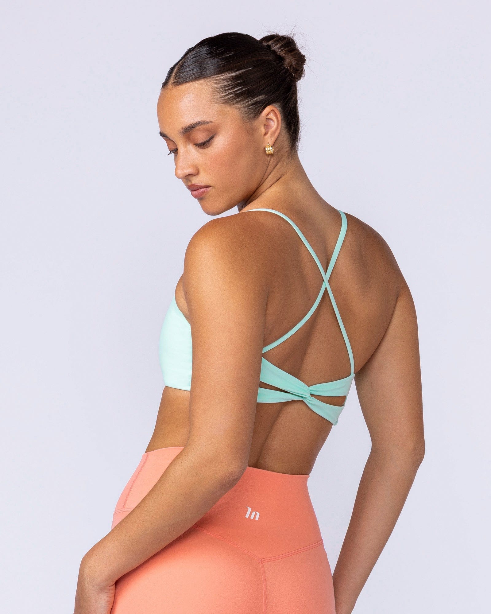 Muscle Nation Bralettes Darling Bralette - Ocean Wave