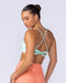 Muscle Nation Bralettes Darling Bralette - Ocean Wave
